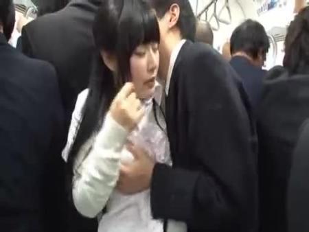 満員電車　① free on - Ero Video 