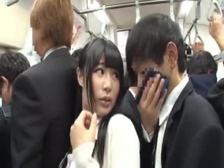満員電車　① free on - Ero Video 