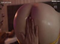 【モザイク破壊】 真っ白美ボディがオイルまみれでビクビクイキっぱ…恥ずかしい絶頂姿くっきりキメセクマッサージ 石川澪